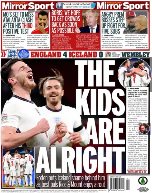 Mirror back page