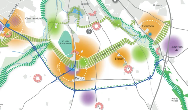 St Cuthberts map