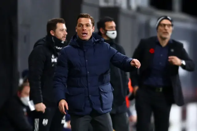 Fulham manager Scott Parker