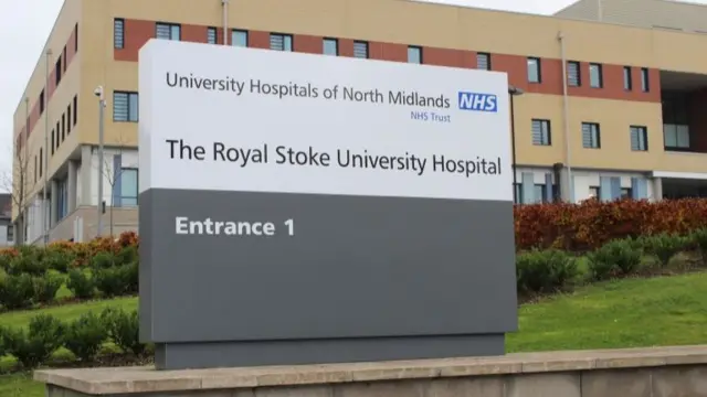 Royal Stoke hospital