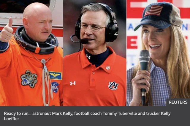 Mark Kelly/Tommy Tuberville/Kelly Loeffler