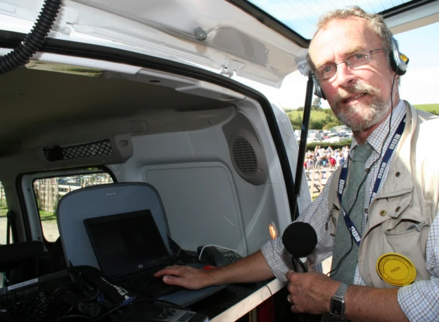 Martin Lewes at the Westmorland County Show