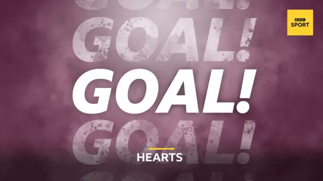 Hearts goal