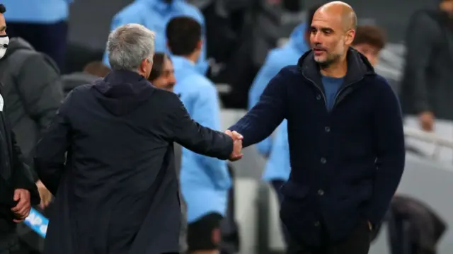 Guardiola and Mourinho