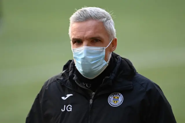 St Mirren boss Jim Goodwin