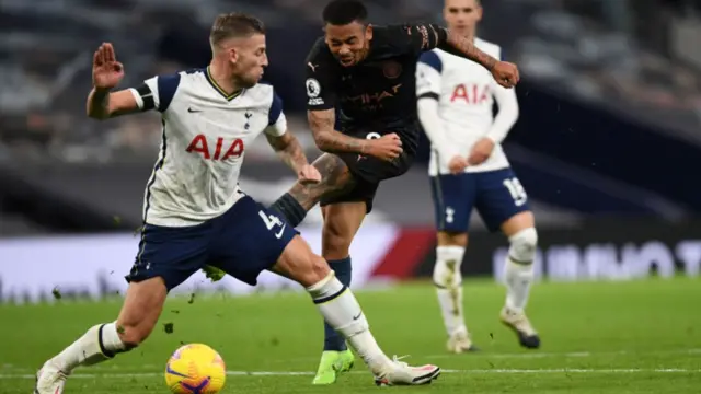 Tottenham v Manchester City