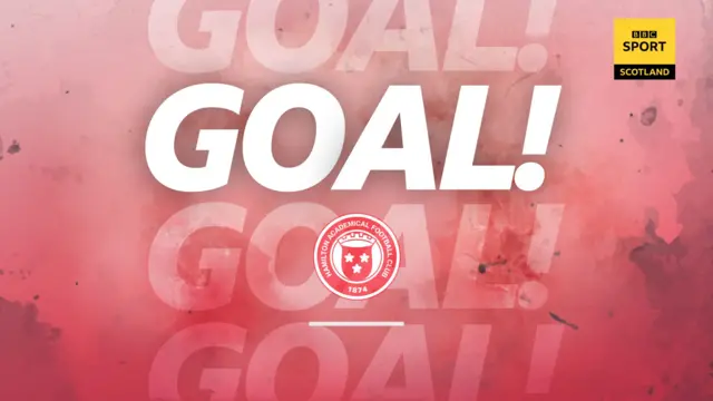 Hamilton Accies goal