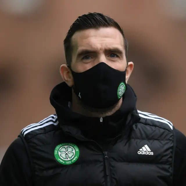 Shane Duffy is on Celtic's bench for the second successive game