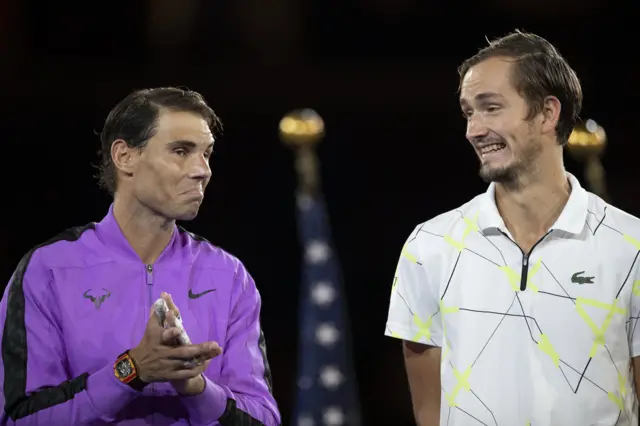 Nadal and Medvedev