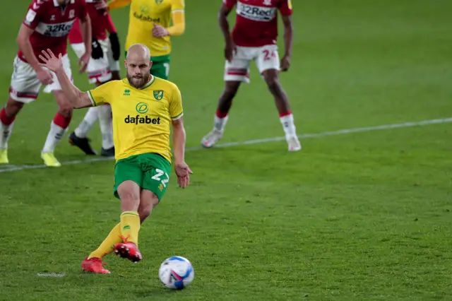 Teemu Pukki scores for Norwich