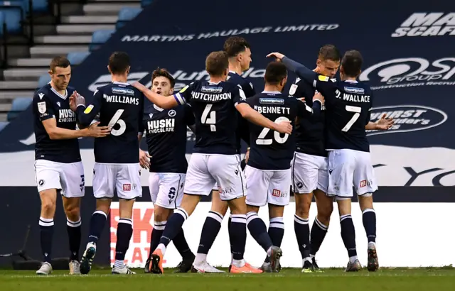 Millwall celebrate