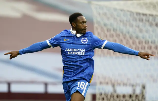 Danny Welbeck celebrates goal