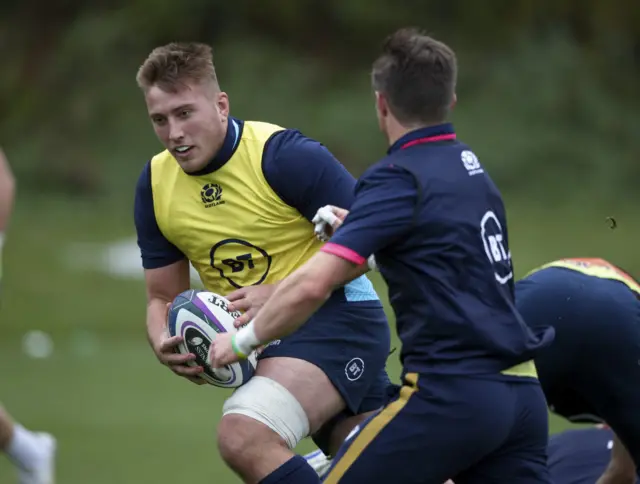 Matt Fagerson starts at number eight for Scotland