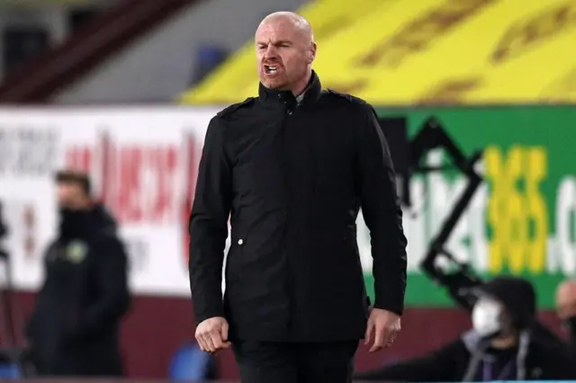 Burnley boss Sean Dyche