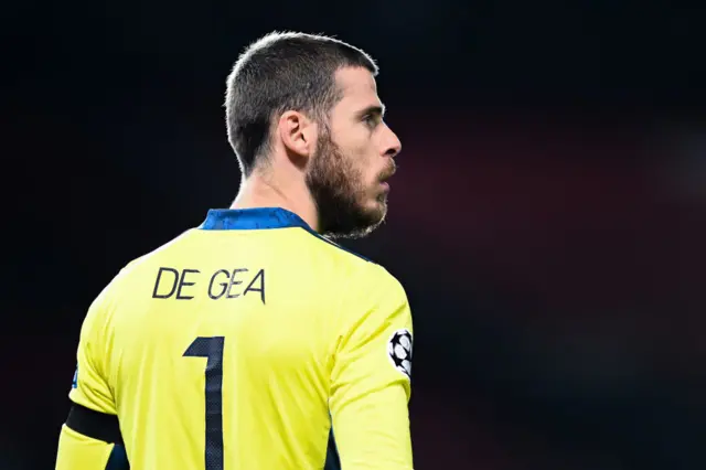 Man Utd goalkeeper David de Gea