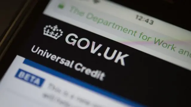 Universal Credit website