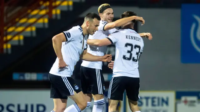 Ryan Hedges celebrates