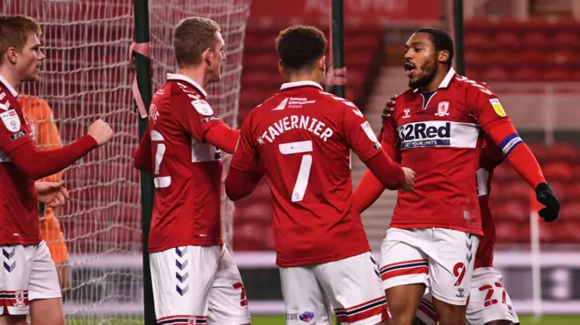 Middlesbrough celebrate