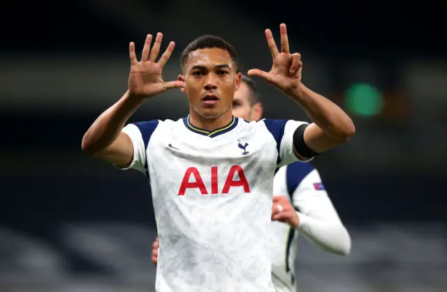 Carlos Vinicius scores for Tottenham