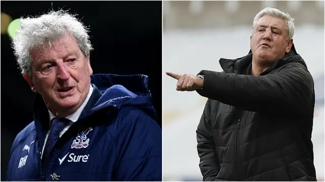 Roy Hodgson and Steve Bruce