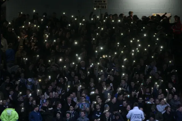 Floodlight failure.