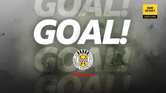 St Mirren goal