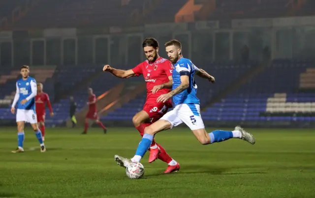 Peterborough v Chorley.