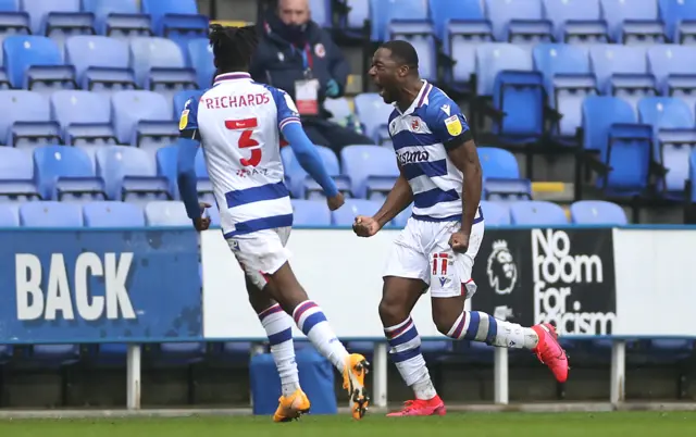 Yakou Meite celebrates