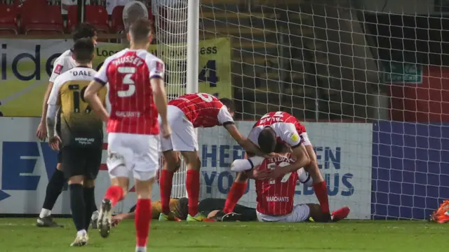 Cheltenham celebrate.