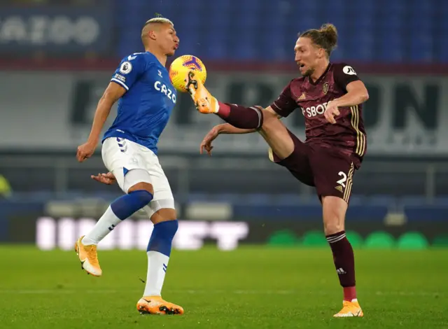 Richarlison and Luke Ayling