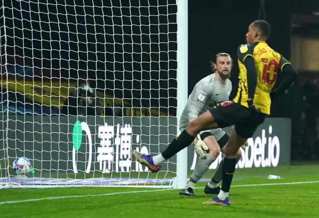 Joao Pedro scores for Watford