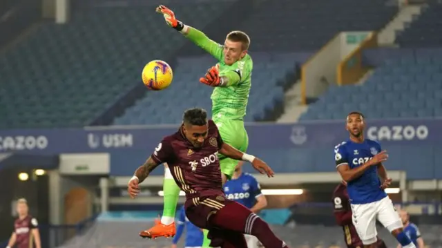 Jordan Pickford, Everton, Leeds