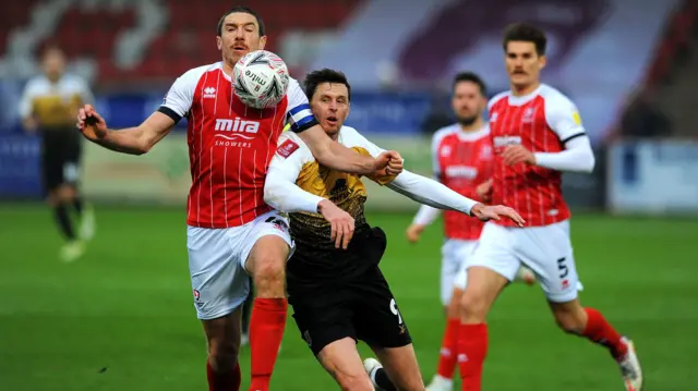 Cheltenham v Crewe.