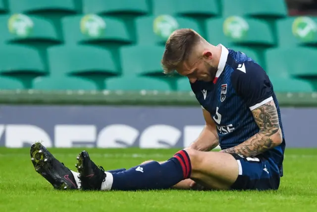 Ross County midfielder Charlie Lakin