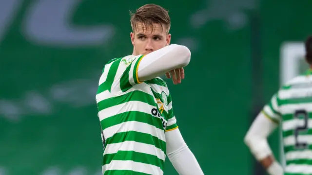 Celtic centre-half Kristoffer Ajer