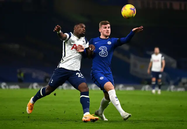 Serge Aurier and Timo Werner