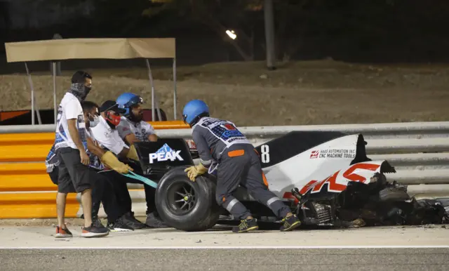 Grosjean car