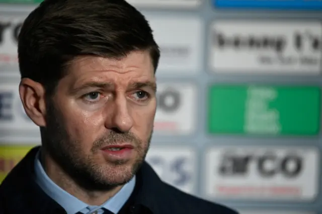 Rangers manager Steven Gerrard