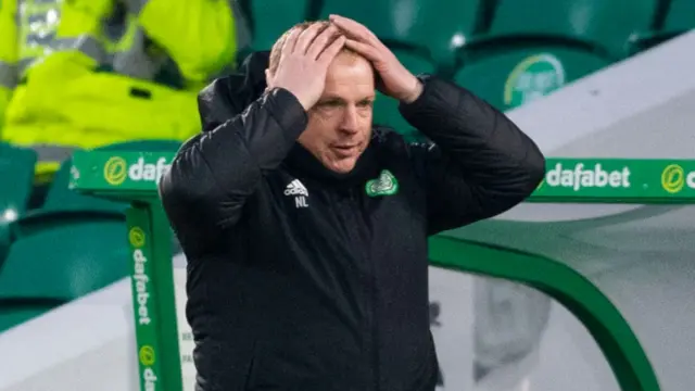 Neil Lennon is facing another defeat as Celtic manager