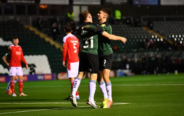 Plymouth celebrate