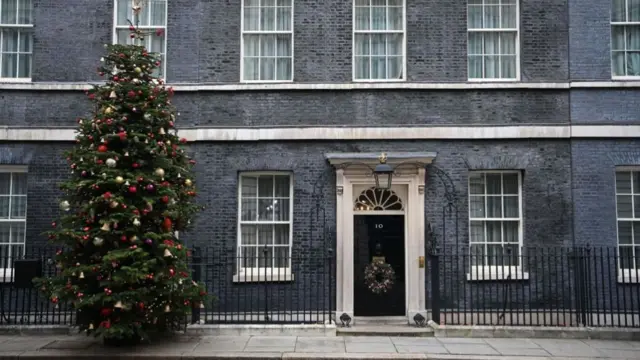 The tree outside Number 10