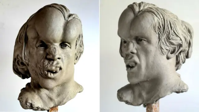 Elephant man bust