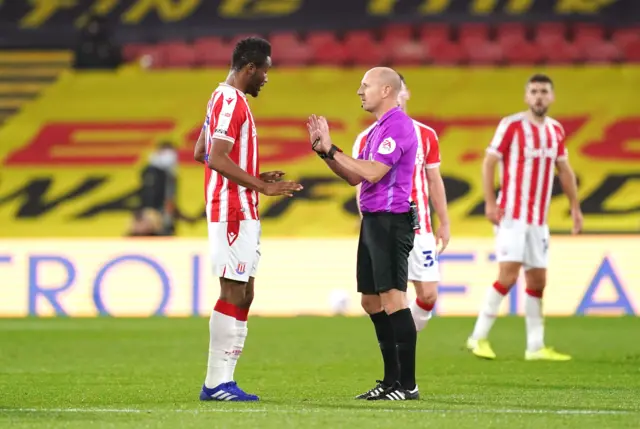 John Mikel Obi appeals to the referee