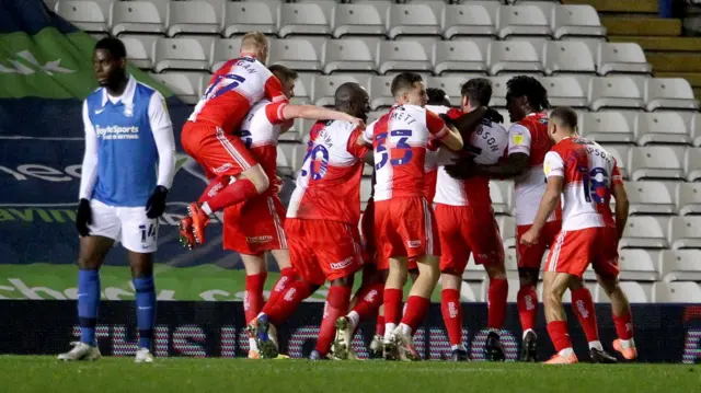 Wycombe celebrate