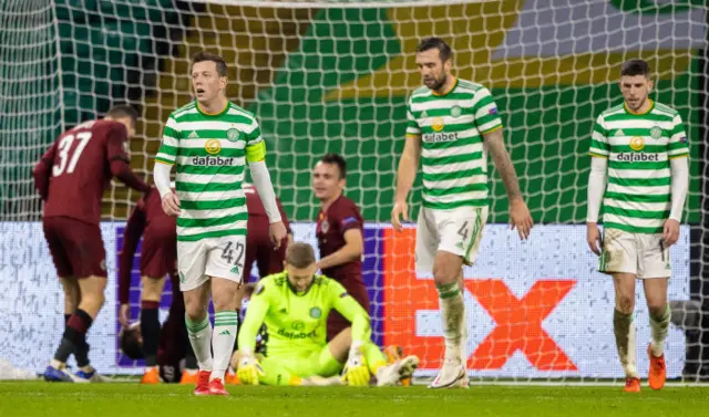 Celtic were left reeling after being thrashed by Sparta Prague