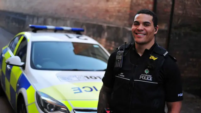 Staffordshire Police officer