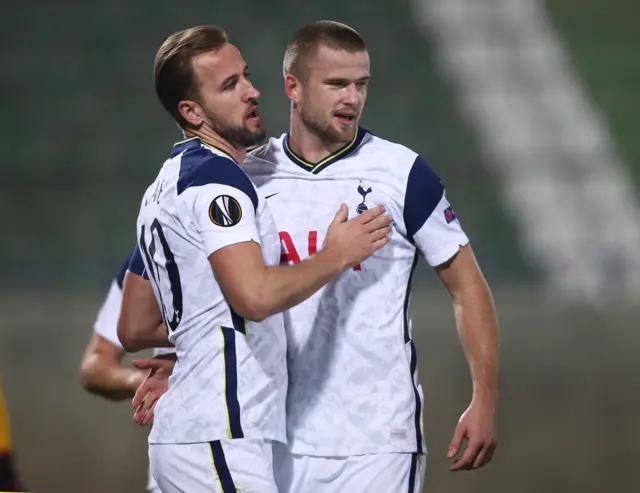 Harry Kane celebrates