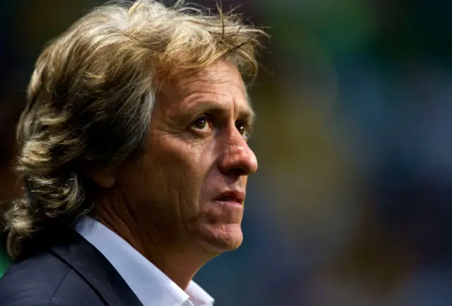 Benfica manager Jorge Jesus