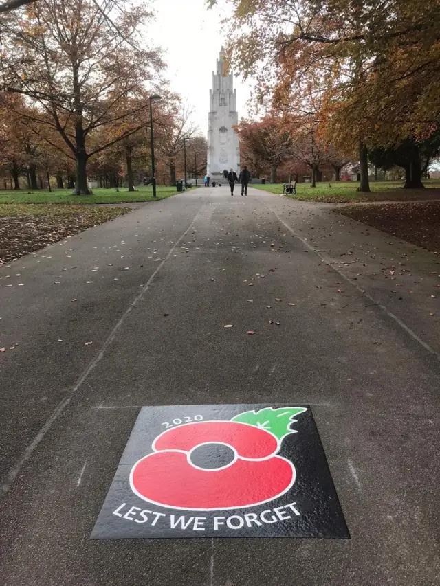 One of the poppies in Coventry