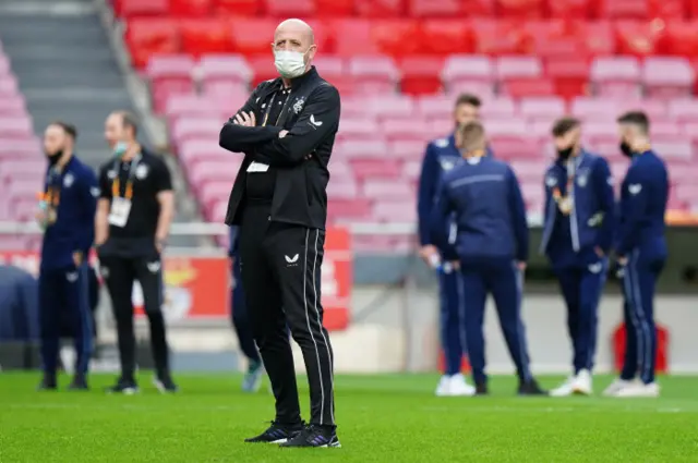 Rangers assistant boss Gary McAllister